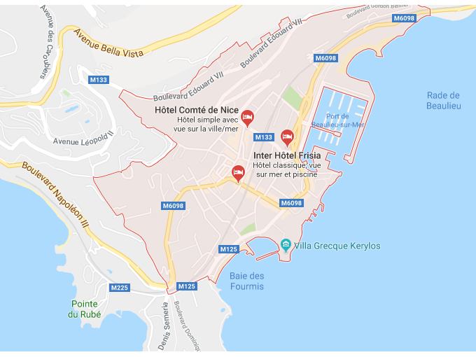 BEAULIEU SUR MER : 686