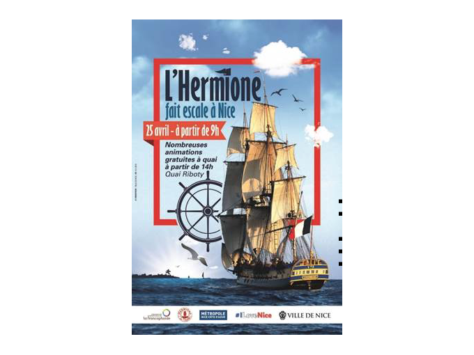 Arrivée de l'Hermione (…)