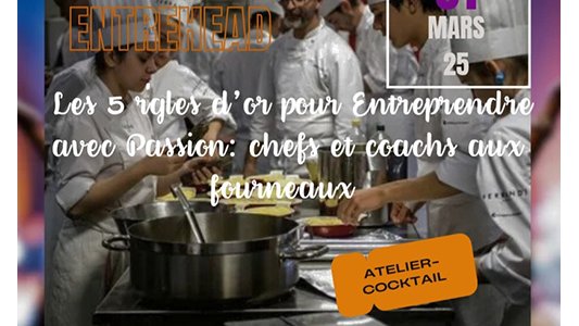 Regards croisés : Le chef Alain Llorca et la coach Vanessa Vauth animeront le prochain atelier Entre Head