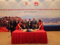 Avec Huawei, faire de la Région Provence-Alpes-Côte d'Azur la 1ère Smart Région d'Europe 