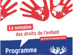 Dans le cadre de la journée mondiale des droits de l'enfant le Département des Alpes-Maritimes se mobilise pour les droits des enfants du 14 au 19 novembre 2016