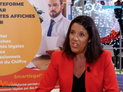 Salon des maires des A-M : Interview de Myle ?ne AGNELLI maire d'Isola 