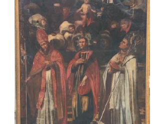 La Fondation du patrimoine et la mairie de Falicon s'associent pour la restauration du tableau de l'église paroissiale
