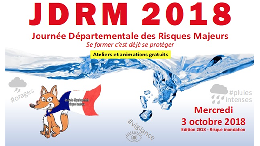 #JDRM2018 : journée de sensibilisation des populations le 3 octobre