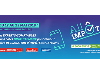  Allo-impôt : une assistante gratuite pour votre déclaration de revenu du 17 au 25 mai !