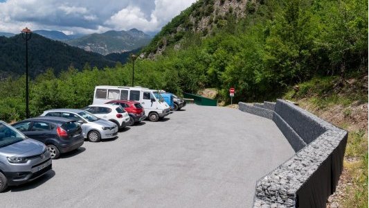 Le parking Victor Audoli a été inauguré à Malaussène