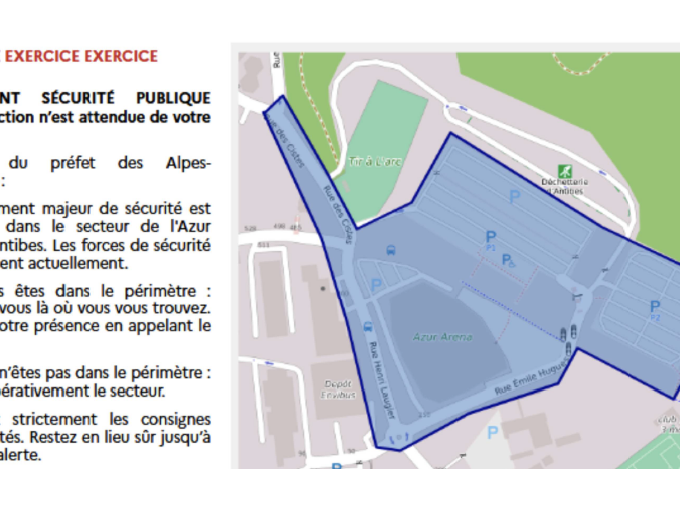 Exercice de sécurité (…)
