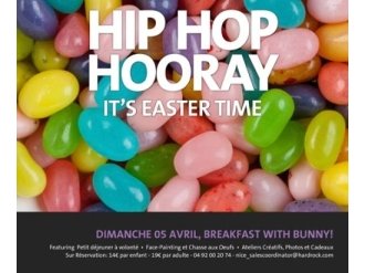 Breakfast with Bunny : venez fêter Pâques avec vos enfants au Hard Rock Café de Nice