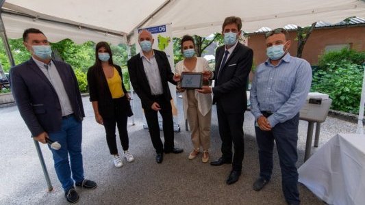 Lancement de l'opération "Nos aînés connectés" à Guillaumes