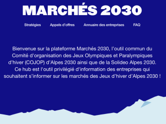 JO 2030 : Près de 2,4 milliards d'euros de marchés ouverts aux entreprises françaises