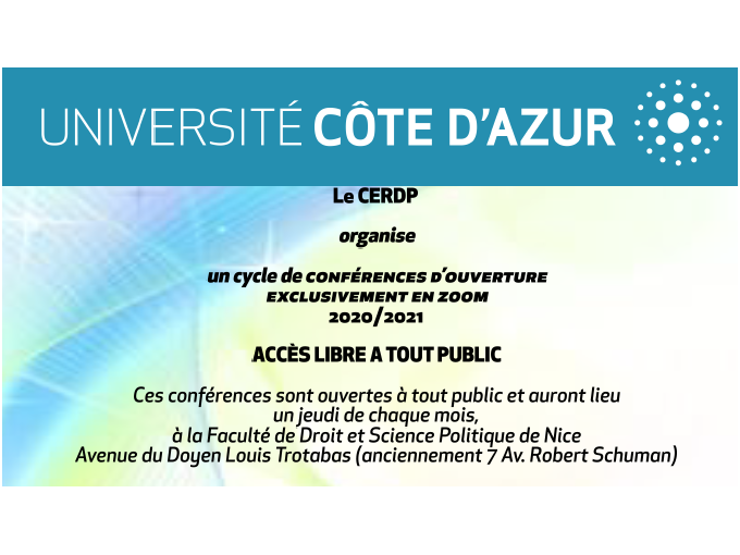 Les prochaines conférence
