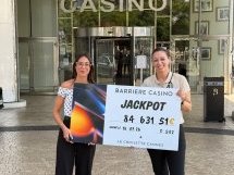 Cannes : un vacancier italien remporte un jackpot de 84 631 € au Casino Barrière Le Croisette
