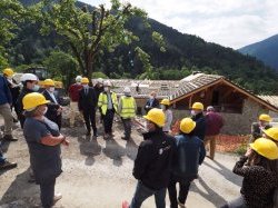 Saint-Martin-Vésubie : le chantier "Pure montagne Resort" avance !