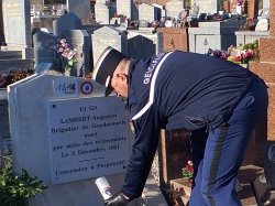 L'ACSPMG rend hommage au gendarme Lambert assassiné en 1851