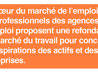 Prism'emploi publie son « Manifeste pour l'emploi » pour en finir avec les rigidités et les défaillances du marché du travail 