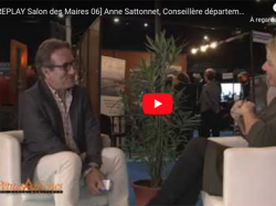 [REPLAY Salon des Maires 06] Anne Sattonnet, Conseillère départementale des Alpes-Maritimes