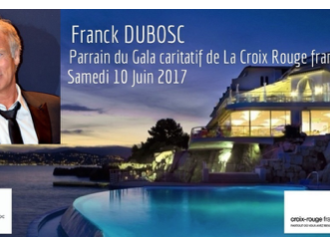 Franck Dubosc, parrain du Gala caritatif annuel de la Croix-Rouge française