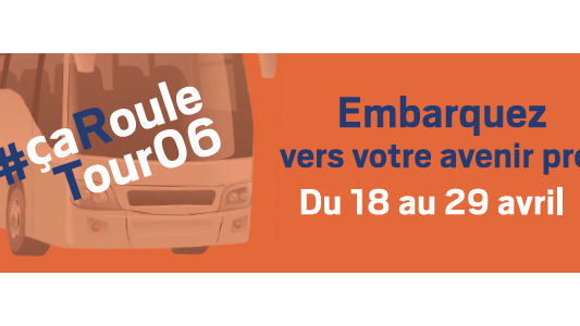 #çaRouleTour06, en route pour l'emploi !