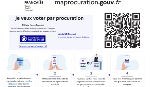 Votez par procuration en toute simplicité et sécurité grâce à MAPROCURATION et France Identité