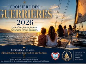 Cannes : La Croisière des Guerrières embarquera dix jeunes femmes en voie de guérison