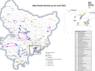 À Cannes, La Trinité et Villefranche-sur-Mer, 3 nouvelles France services ouvrent leurs portes 