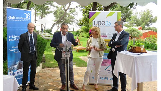 L'UPE06, le Club Business 06, la ville de Vence, les Nuits du Sud conjuguent art et économie !
