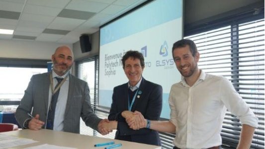 Polytech Nice Sophia signe une convention de partenariat avec ELSYS Design et AViSTO