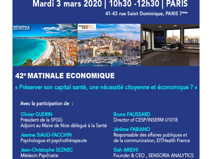 Matinale Économique (…)