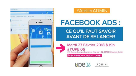 AtelierADMIN - Facebook ADS : ce qu'il faut savoir