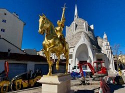 Statue Jeanne d'Arc : La Régie Parcs d'Azur perquisitionnée