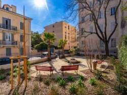 À Cannes, un square du Petit Juas fait peau neuve pour offrir un nouvel écrin de verdure aux habitants