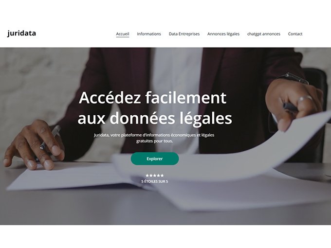 JURIDATA, nouveau venu