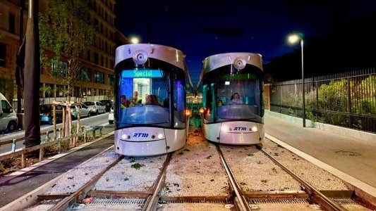 À Marseille, les essais du tram ont débuté sur l'extension Sud
