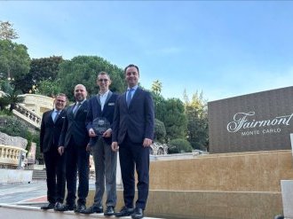 Joël Darfeuille, réceptionniste du Fairmont Monte Carlo, meilleur Réceptionniste de France