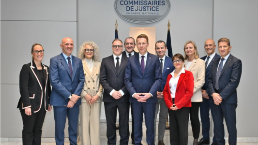 Benoît Santoire réélu à la présidence de la Chambre nationale des commissaires de justice