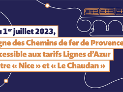 Intégration des Chemins de fer de Provence dans le réseau Lignes d'Azur