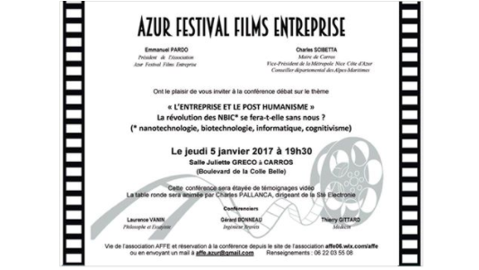 Conférence L'entreprise et le post humanisme