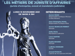 Table-ronde AFJE 06/ANEJE : Les métiers de juriste d'affaires, le 15 novembre