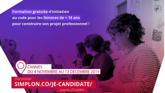 Simplon.co à Cannes lance le 4 novembre prochain une formation unique en son genre dans les Alpes-Maritimes !