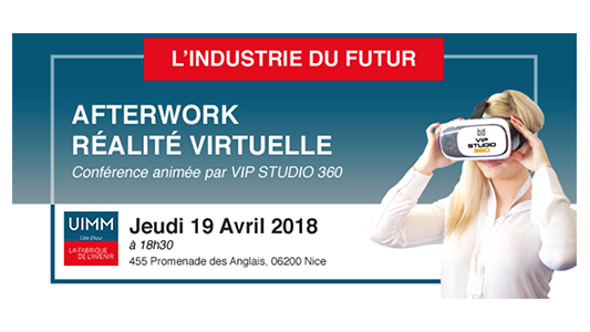 Conférence Groupe VIP 360/UIMM : Comment amorcer sa transformation vers l'usine du futur avec la réalité virtuelle ?"