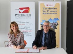 A Toulon, TVT Innovation et VEOLIA renouvellent leur partenariat