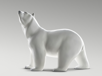 Michel BASSOMPIERRE expose ses géants des glaces au Musée océanographique de Monaco