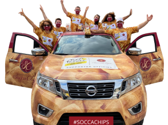 Tour de France : La Socca Chips® de Luc Salsedo dans le peloton des sponsors officiels