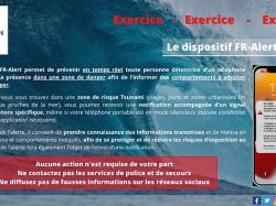 Reporté - Risque tsunami : Test grandeur nature du dispositif FR-Alert avec neuf départements méditerranéens le 3 novembre 