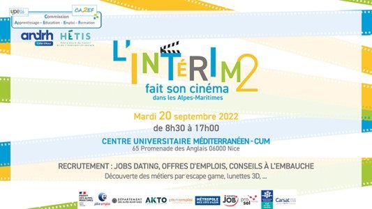 UPE06 : "L'intérim fait son cinéma"