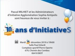 Initiative Agglomération Sophia Antipolis fête ses 10 ans !