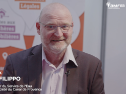 Salon des Maires du Var : Entretien avec Franck Sanfilippo directeur du service de l'eau Société du Canal de Provence