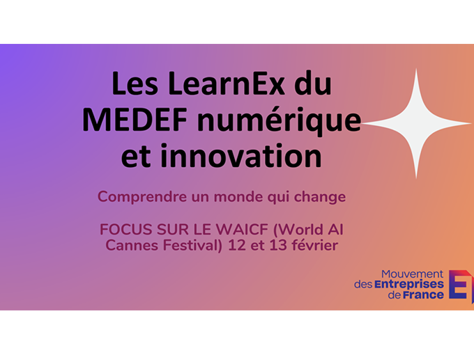 WAICF : le Medef propose