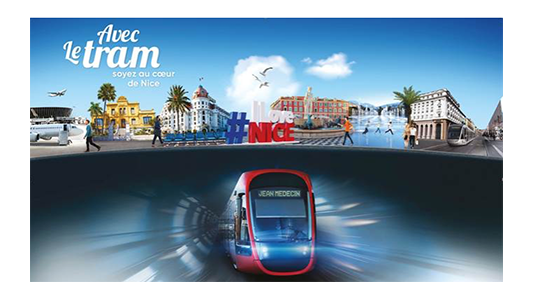 Vendredi 28 juin : Inauguration de la ligne de tramway Ouest-Est jusqu'à la station Jean Médecin 