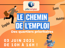 Cannes la Bocca, le 3 juin : « Le Chemin de l'emploi » s'installe au coeur des quartiers prioritaires de la ville.